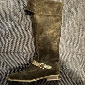 Franco Sarto Black Over the Knee Boots